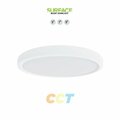 Portor 11in. LED Round Surface Mount Round DownLight, CCT Selector PT-DLSM2-R-11I-24W-5CCT